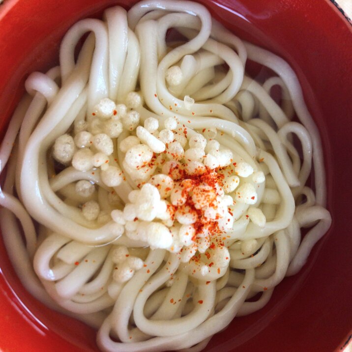 白だし香る細うどん